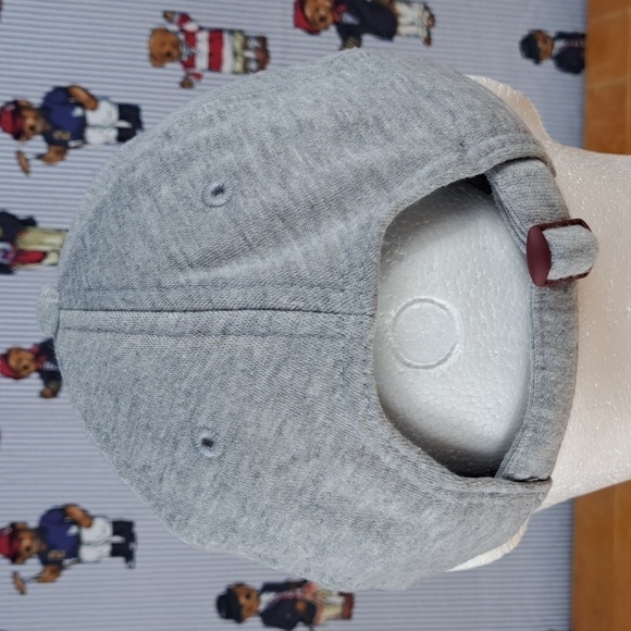 New Era 9twenty FSU embroidered women's soft shell gray & garnet pull tab hat - Picture 3 of 7